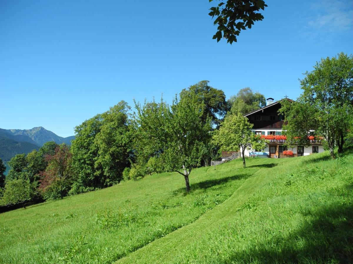 Berghuetterl - Ferienhaus Ingerlhof Tegernsee Exteriör bild