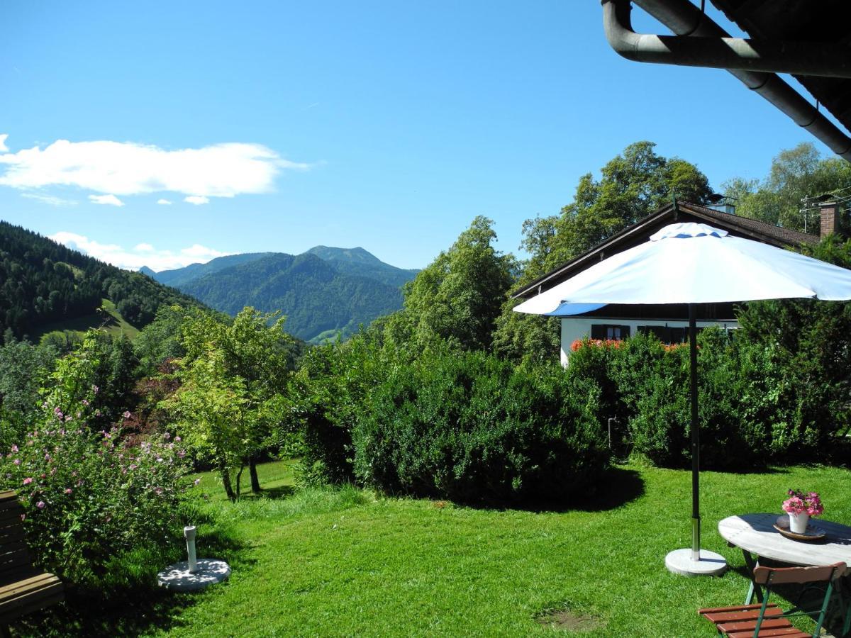 Berghuetterl - Ferienhaus Ingerlhof Tegernsee Exteriör bild